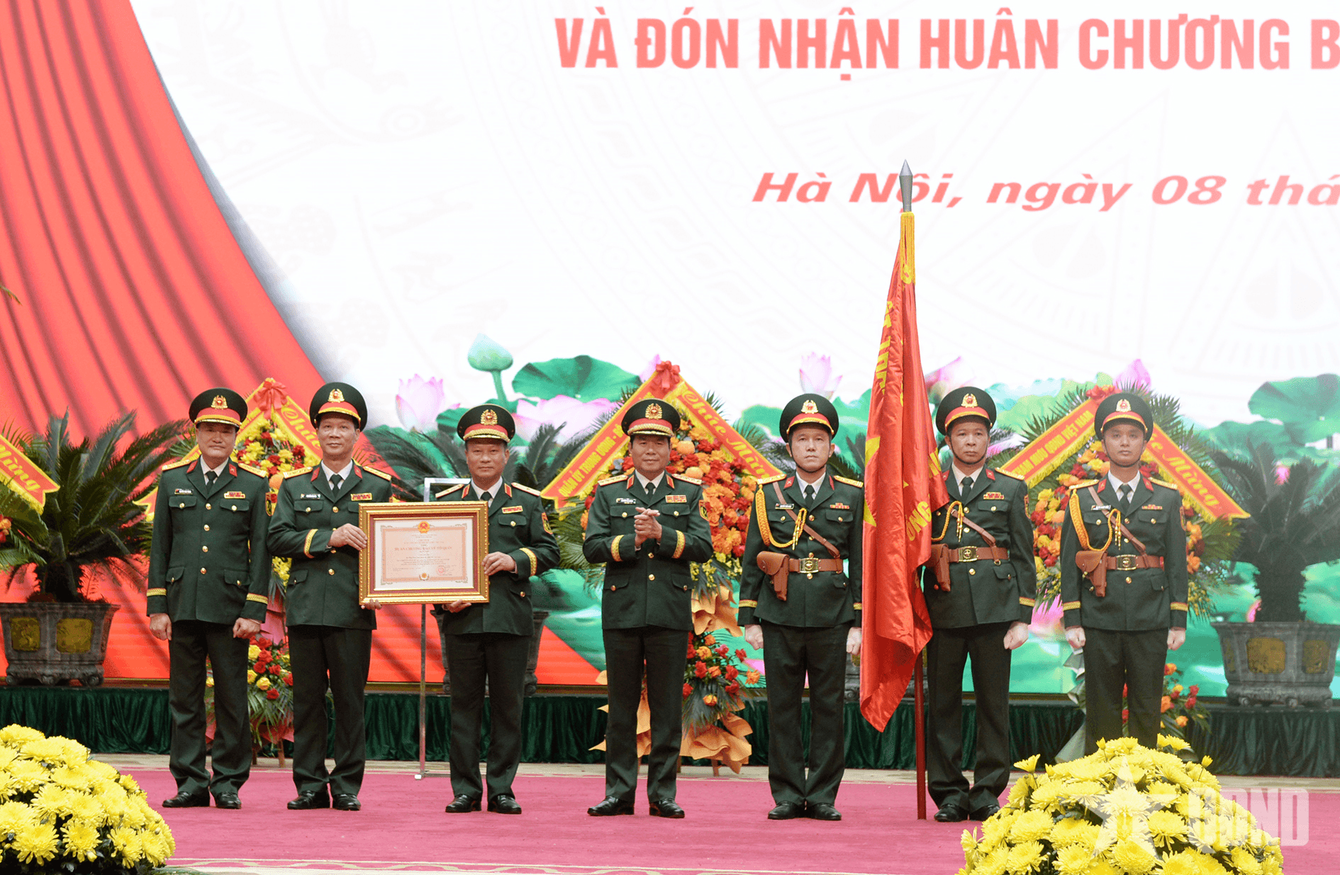 Cục Cơ yếu kỷ niệm 80 năm ngày truyền thống và đón nhận Huân chương Bảo vệ Tổ quốc hạng Nhì