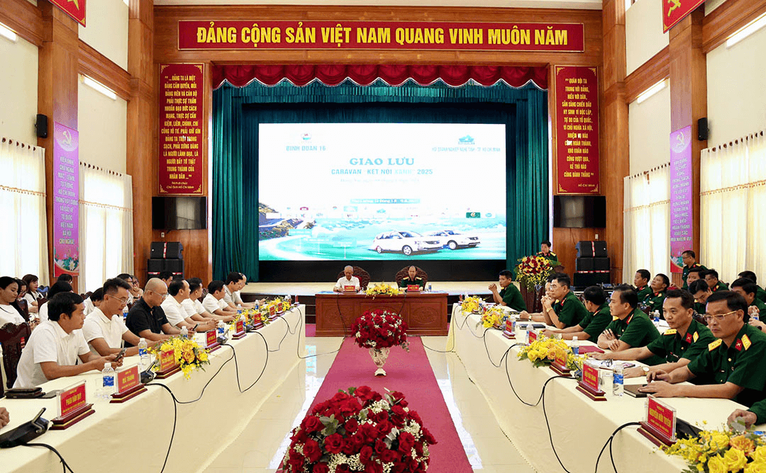 Binh đoàn 16 và Doanh nghiệp Nghệ Tĩnh - TP Hồ Chí Minh giao lưu "Kết nối xanh" 2025