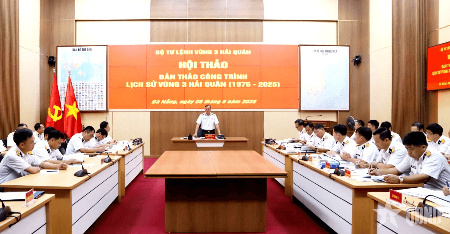 Hội thảo bản thảo công trình “Lịch sử Vùng 3 Hải quân (1975 - 2025)”