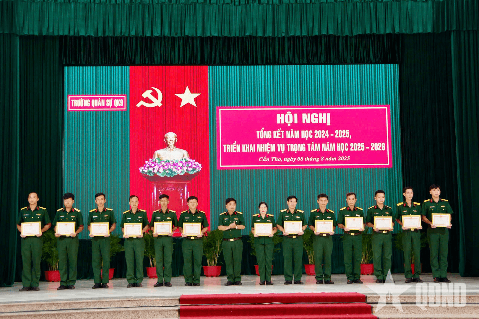 Trường Quân sự Quân khu 9 tổng kết năm học 2024-2025