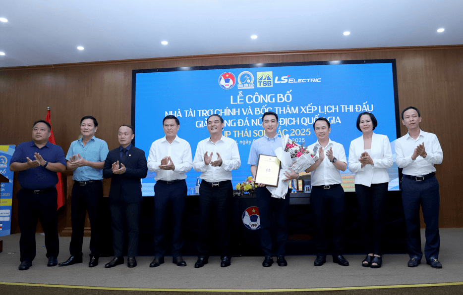 Công ty Thái Sơn Bắc tài trợ Giải bóng đá nữ vô địch quốc gia 2025