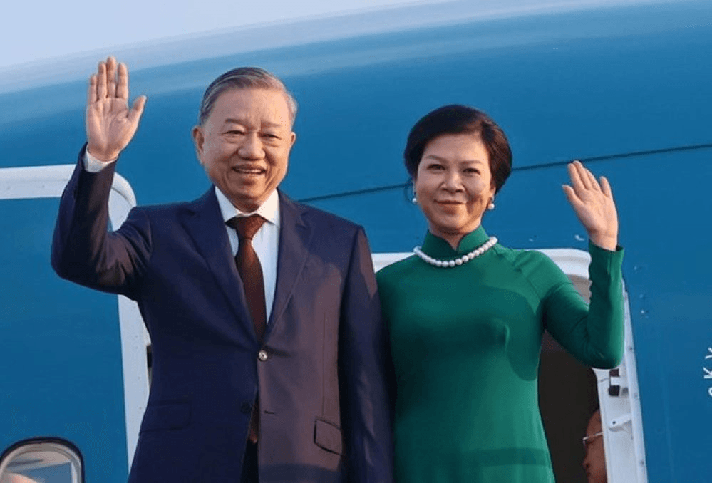 Tổng Bí thư Tô Lâm và phu nhân lên đường thăm cấp nhà nước Đại Hàn Dân Quốc