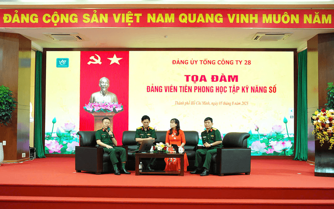 Tổng công ty 28 đẩy mạnh chuyển đổi số