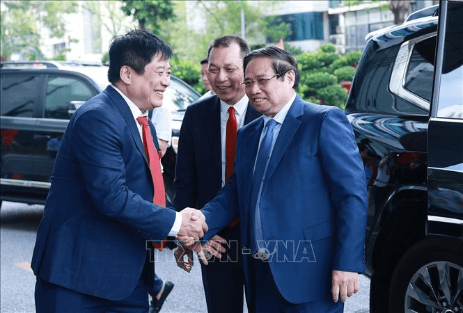Thủ tướng Phạm Minh Chính dự Đại hội Đảng bộ Tập đoàn Điện lực Việt Nam lần thứ IV