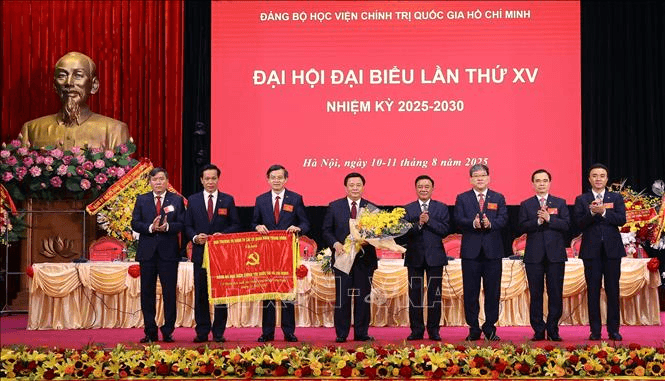 Xây dựng Đảng bộ Học viện Chính trị quốc gia Hồ Chí Minh là Đảng bộ tiêu biểu, kiểu mẫu