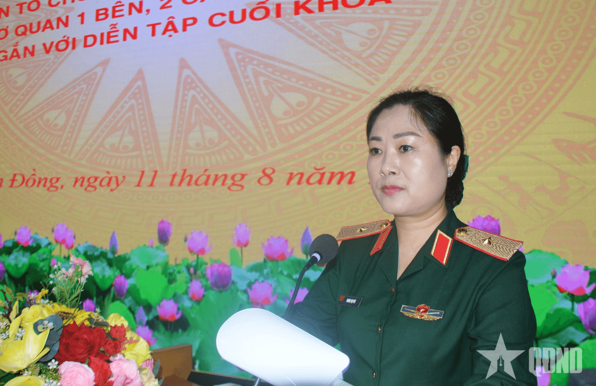 Cục Quân huấn - Nhà trường tập huấn diễn tập cho khung cán bộ nhà trường toàn quân