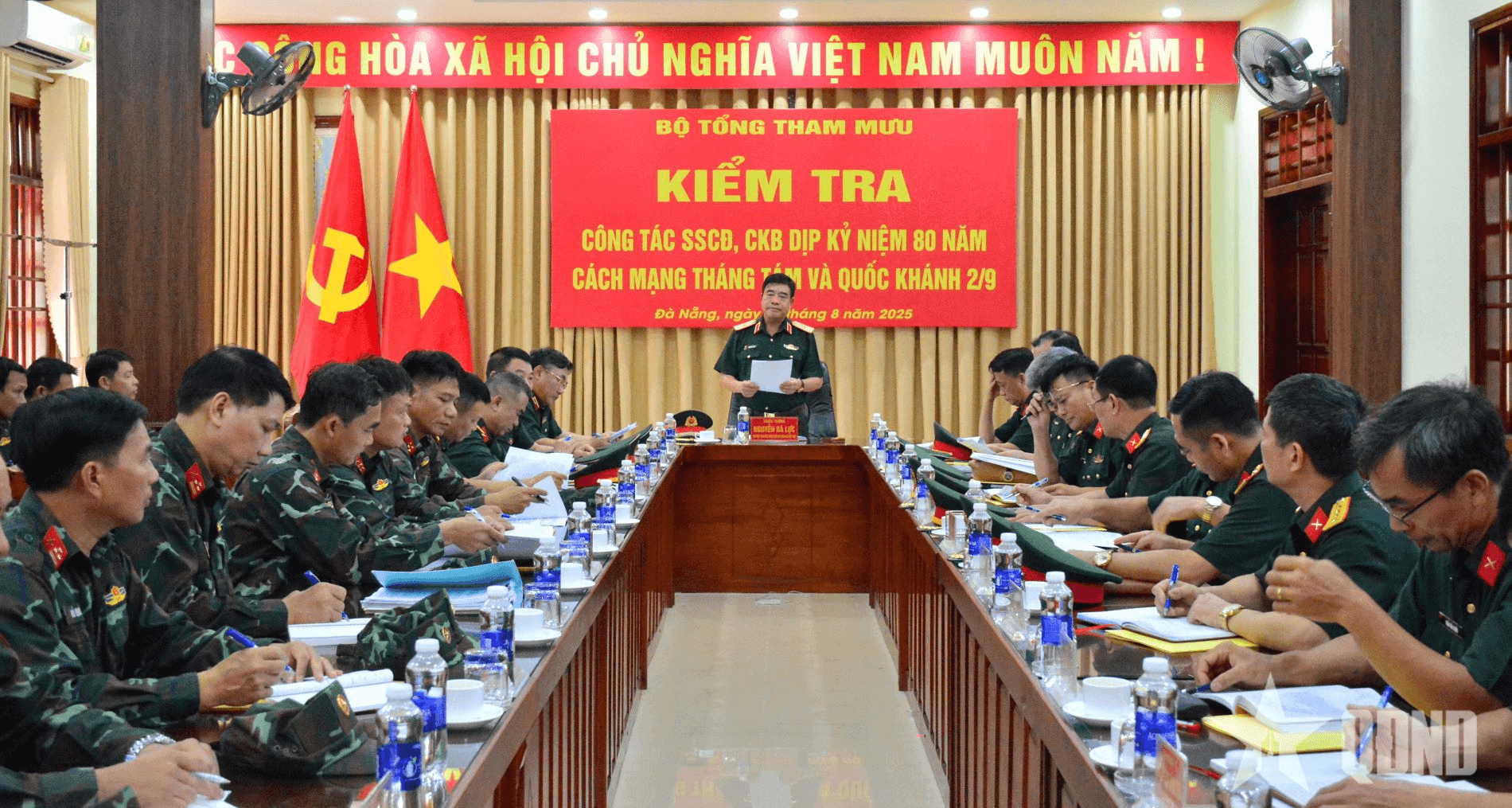 Đoàn công tác Bộ Quốc phòng kiểm tra công tác sẵn sàng chiến đấu tại Lữ đoàn 74
