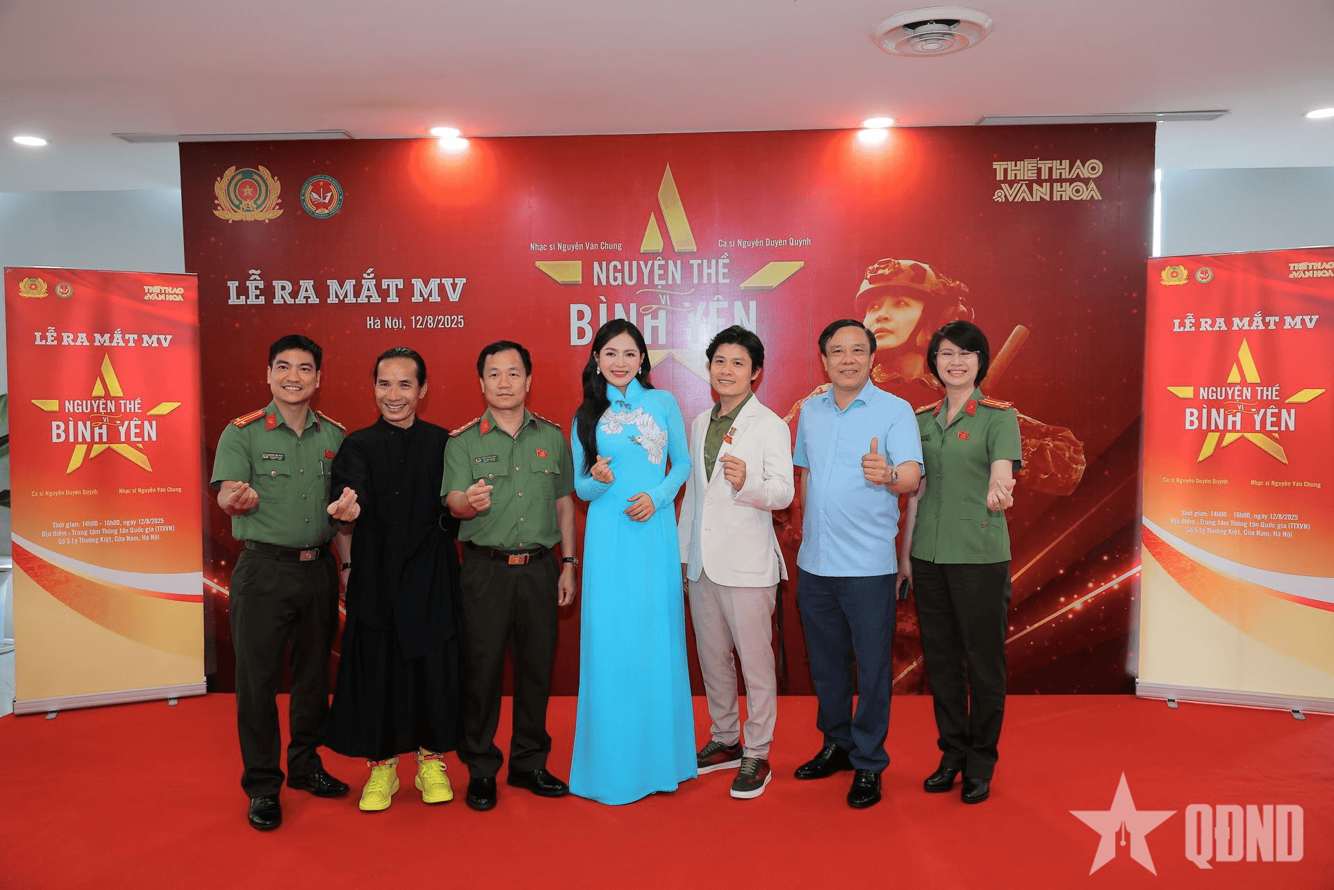 Nhạc sĩ Nguyễn Văn Chung xúc động xem sáng tác của mình lên MV “Nguyện thề vì bình yên”