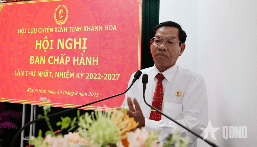 Hội Cựu chiến binh tỉnh Khánh Hòa tổ chức Hội nghị Ban Chấp hành lần thứ nhất