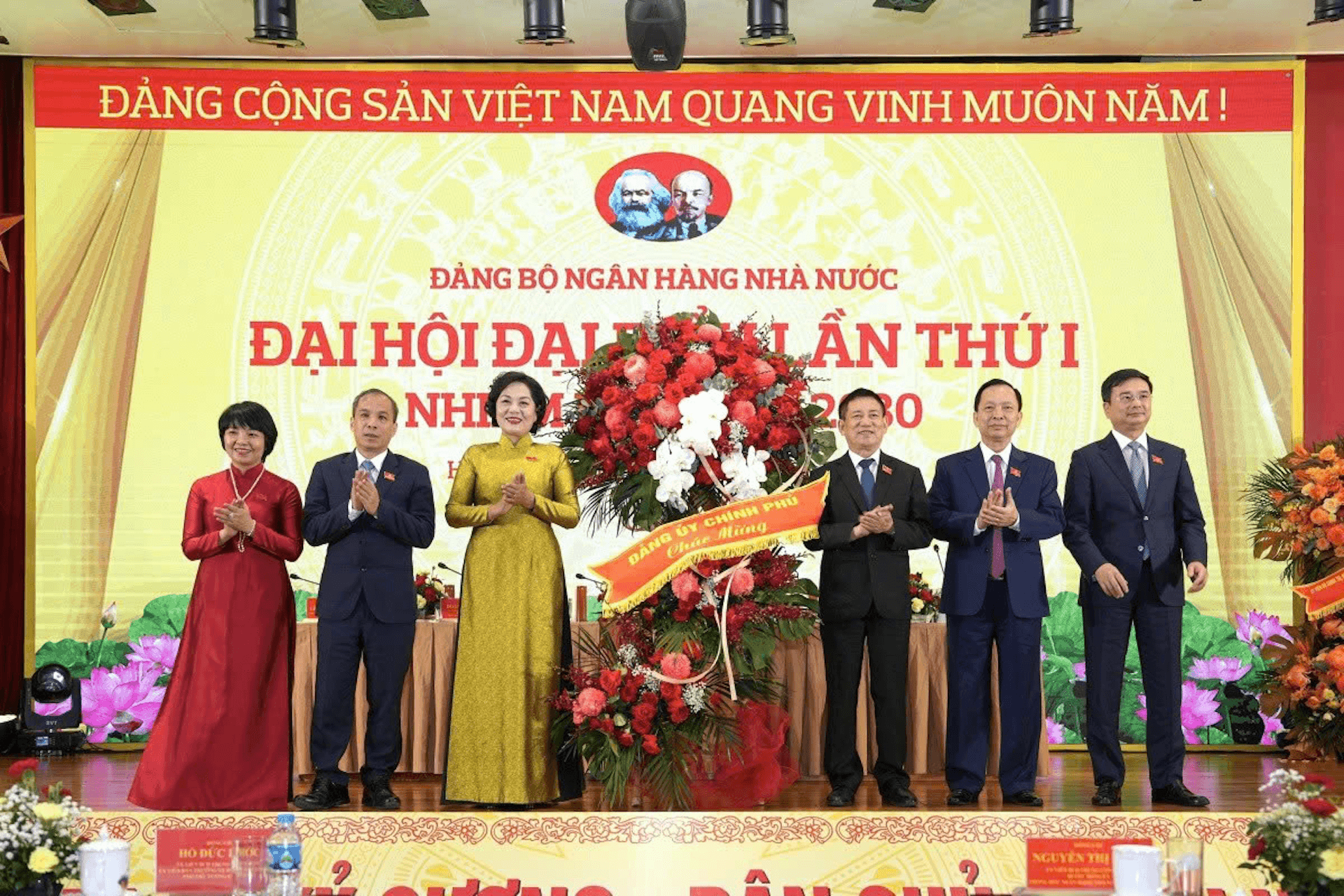 Khai mạc trọng thể Đại hội đại biểu Đảng bộ Ngân hàng Nhà nước lần thứ I