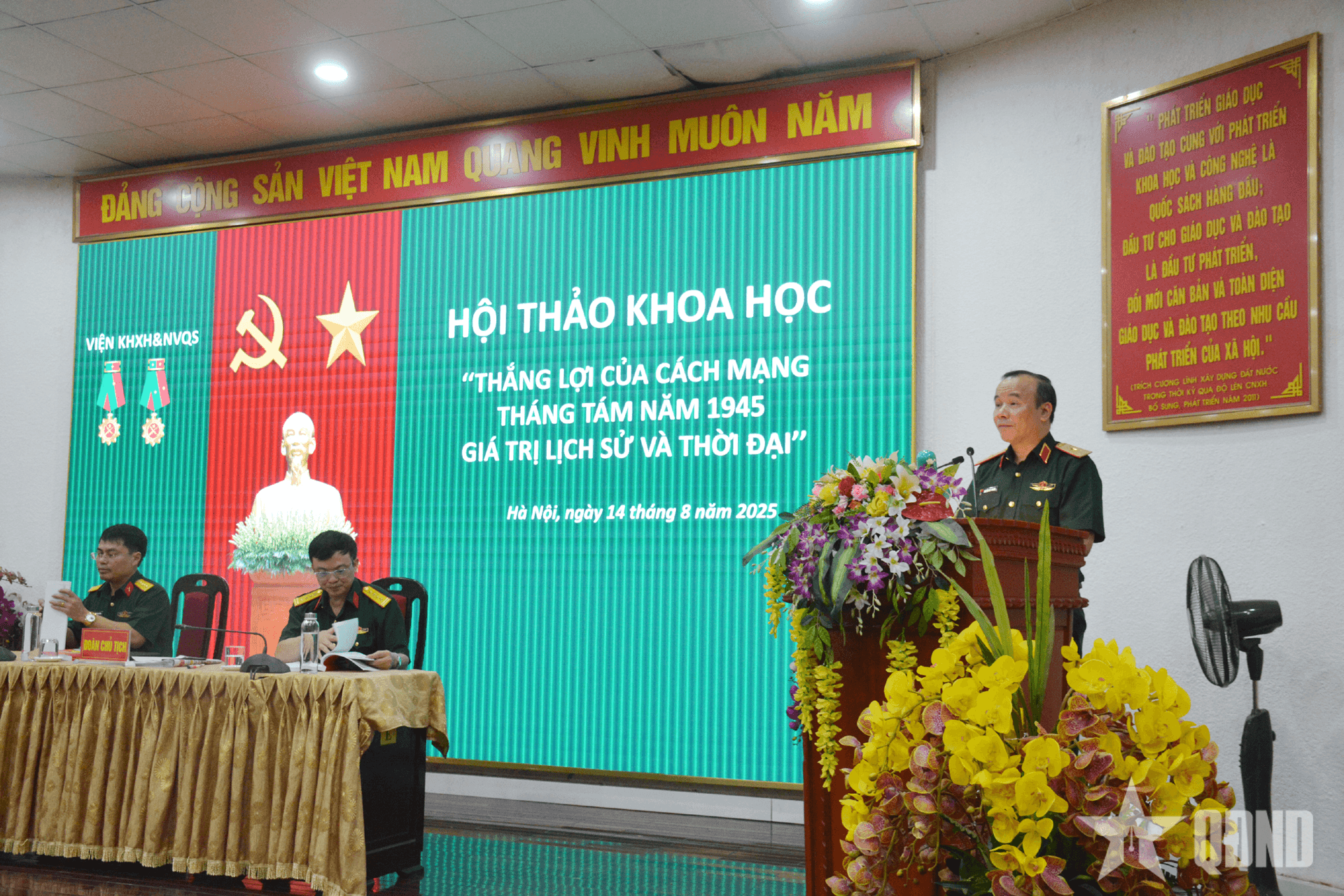 Hội thảo khoa học về giá trị lịch sử và thời đại của Cách mạng Tháng Tám