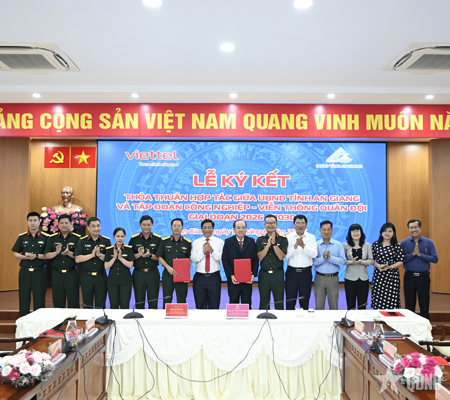 Tỉnh An Giang và Viettel hợp tác chuyển đổi số