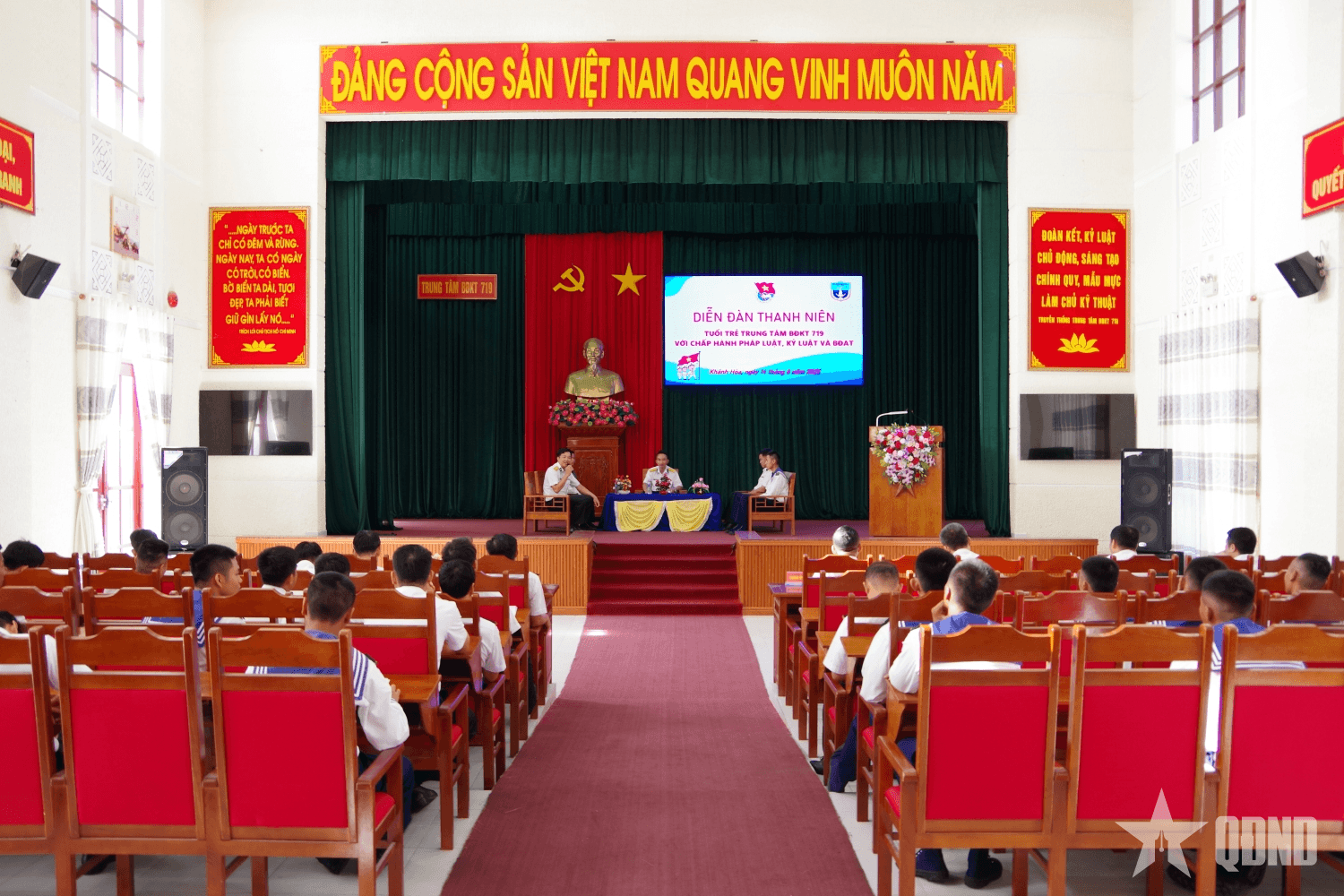 Tuổi trẻ Trung tâm Bảo đảm kỹ thuật 719 với chấp hành pháp luật, kỷ luật và bảo đảm an toàn