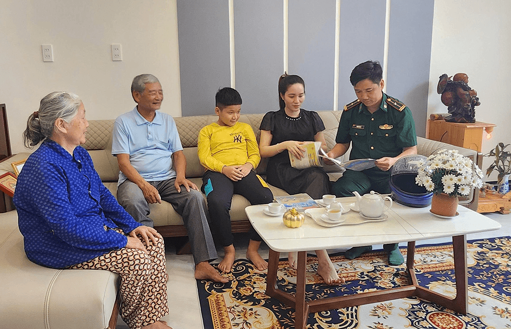 Góp phần giúp quân nhân an cư lạc nghiệp