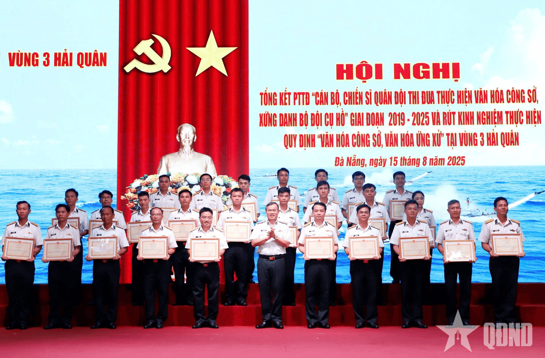 Vùng 3 Hải quân xây dựng môi trường làm việc thân thiện, văn hóa