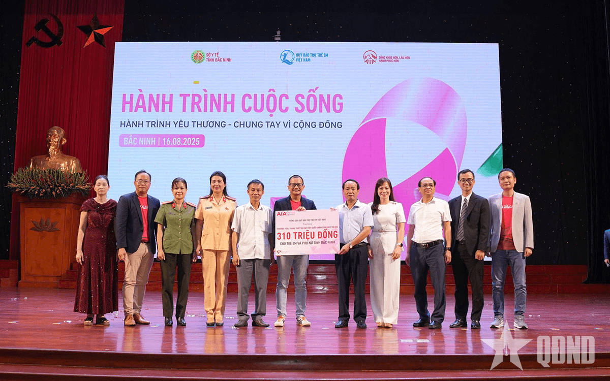 Lan tỏa thông điệp chăm sóc sức khỏe phụ nữ và trao yêu thương cho trẻ em tại Bắc Ninh