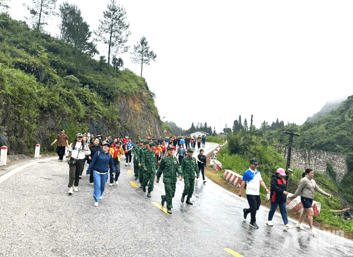 Xã biên giới Sơn Vĩ (Tuyên Quang) hưởng ứng chương trình “Cùng Việt Nam tiến bước”