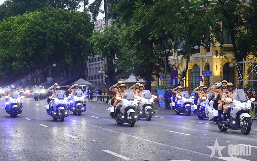 Chi tiết phương án phân luồng giao thông phục vụ Lễ diễu binh, diễu hành A80