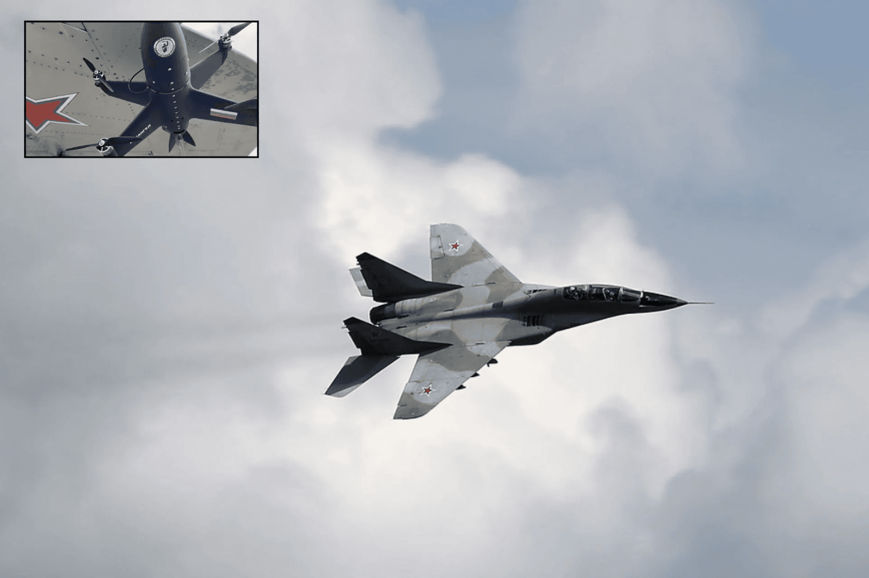 Quân sự thế giới hôm nay (17-8): Nga thử nghiệm drone đánh chặn trên tiêm kích MiG-29