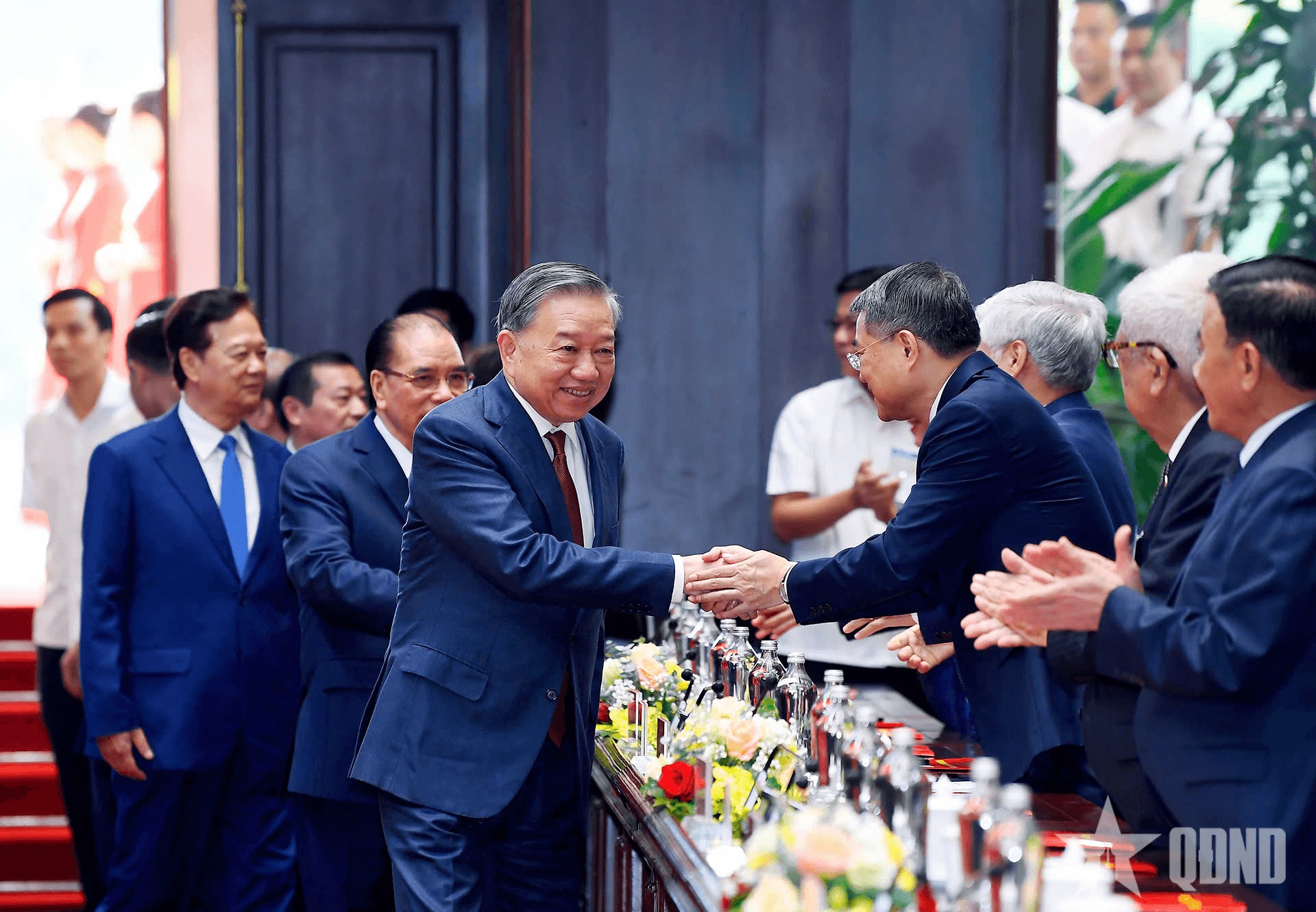 Tổng Bí thư Tô Lâm gặp mặt cán bộ lão thành cách mạng, nguyên Ủy viên Trung ương Đảng nhân kỷ niệm 80 năm Cách mạng Tháng Tám và Quốc khánh 2-9