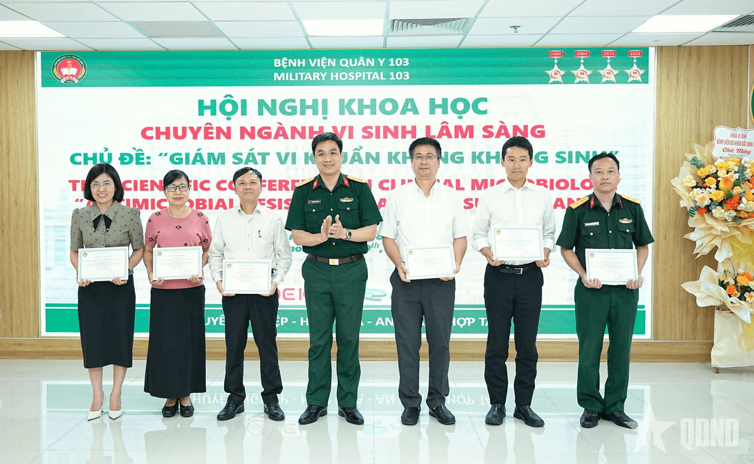 Nâng cao chất lượng “Giám sát vi khuẩn kháng kháng sinh” tại Bệnh viện Quân y 103