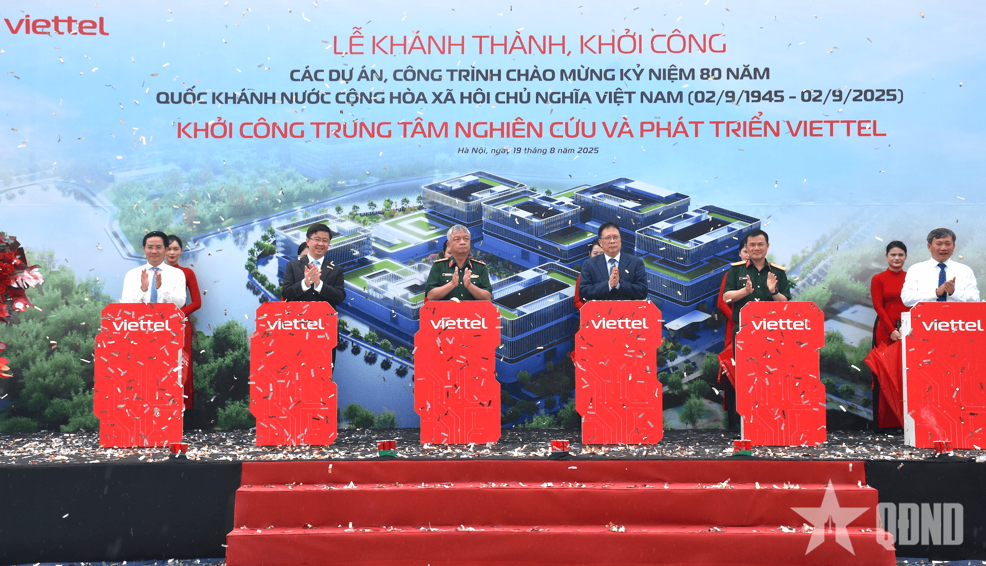 Khởi công Trung tâm Nghiên cứu và Phát triển Viettel