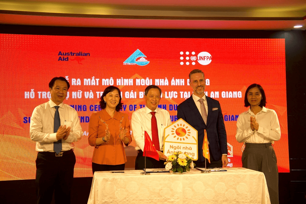 Thêm một Ngôi nhà Ánh Dương hỗ trợ người bị bạo lực trên cơ sở giới tại An Giang