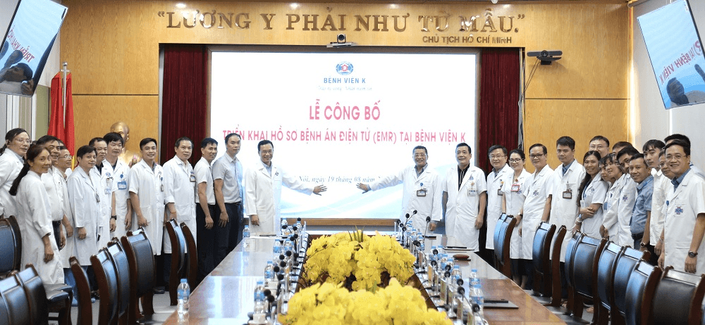 Bệnh viện K chính thức triển khai hệ thống bệnh án điện tử