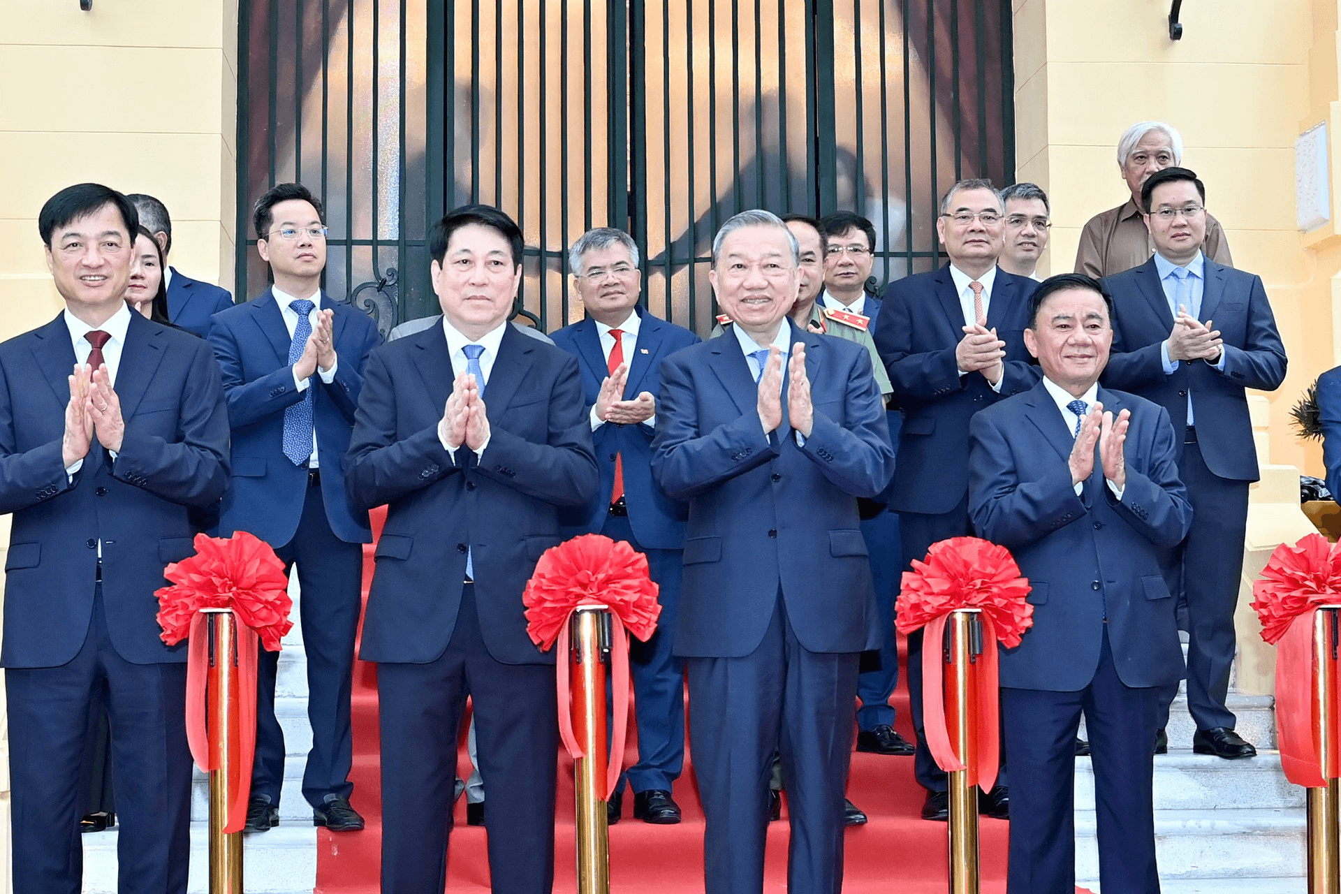 Tổng Bí thư Tô Lâm dự Lễ bàn giao công trình Tòa nhà Bắc Bộ Phủ