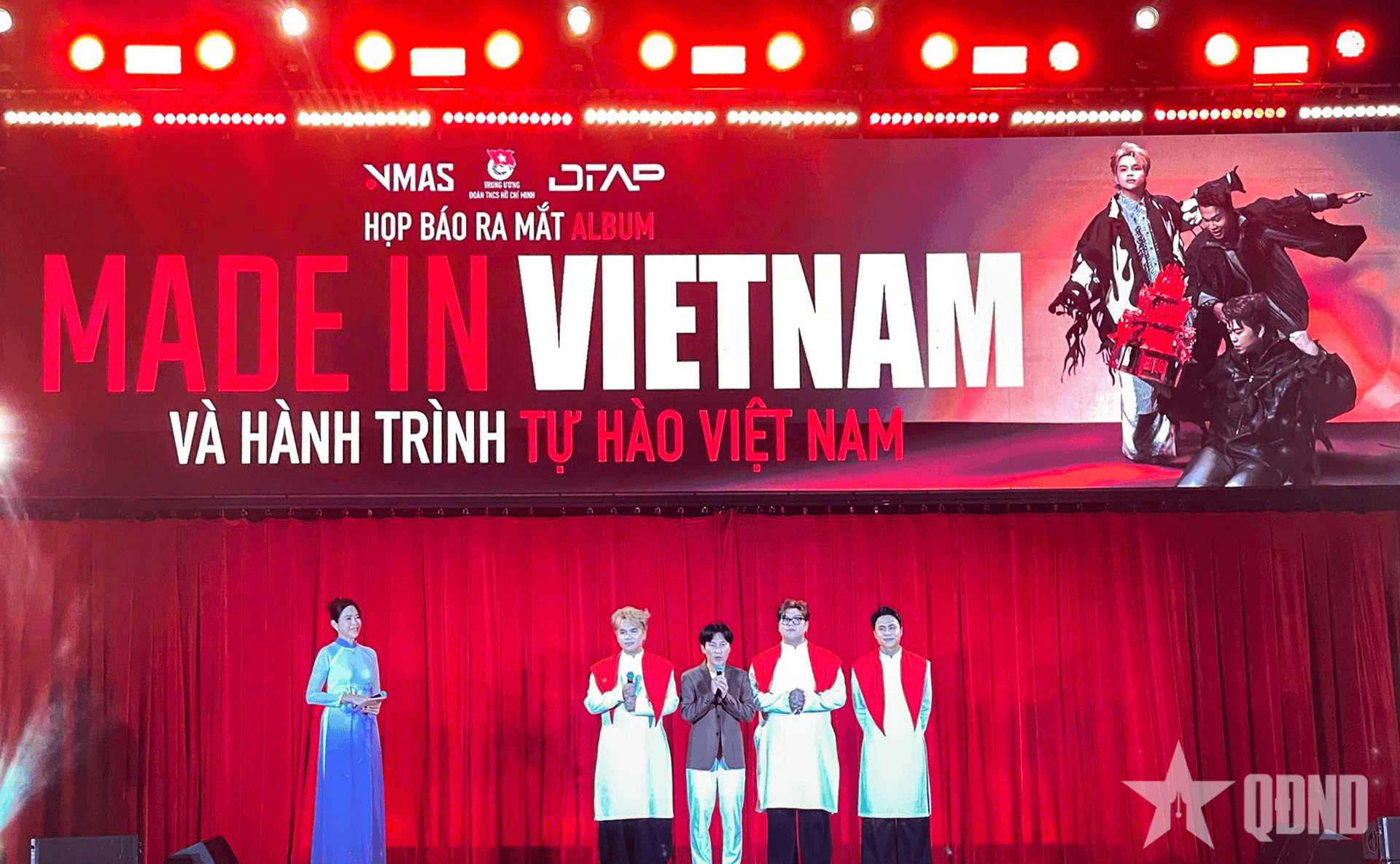 DTAP ra mắt album “Made in Vietnam” và khởi động hành trình “Tự hào Việt Nam”