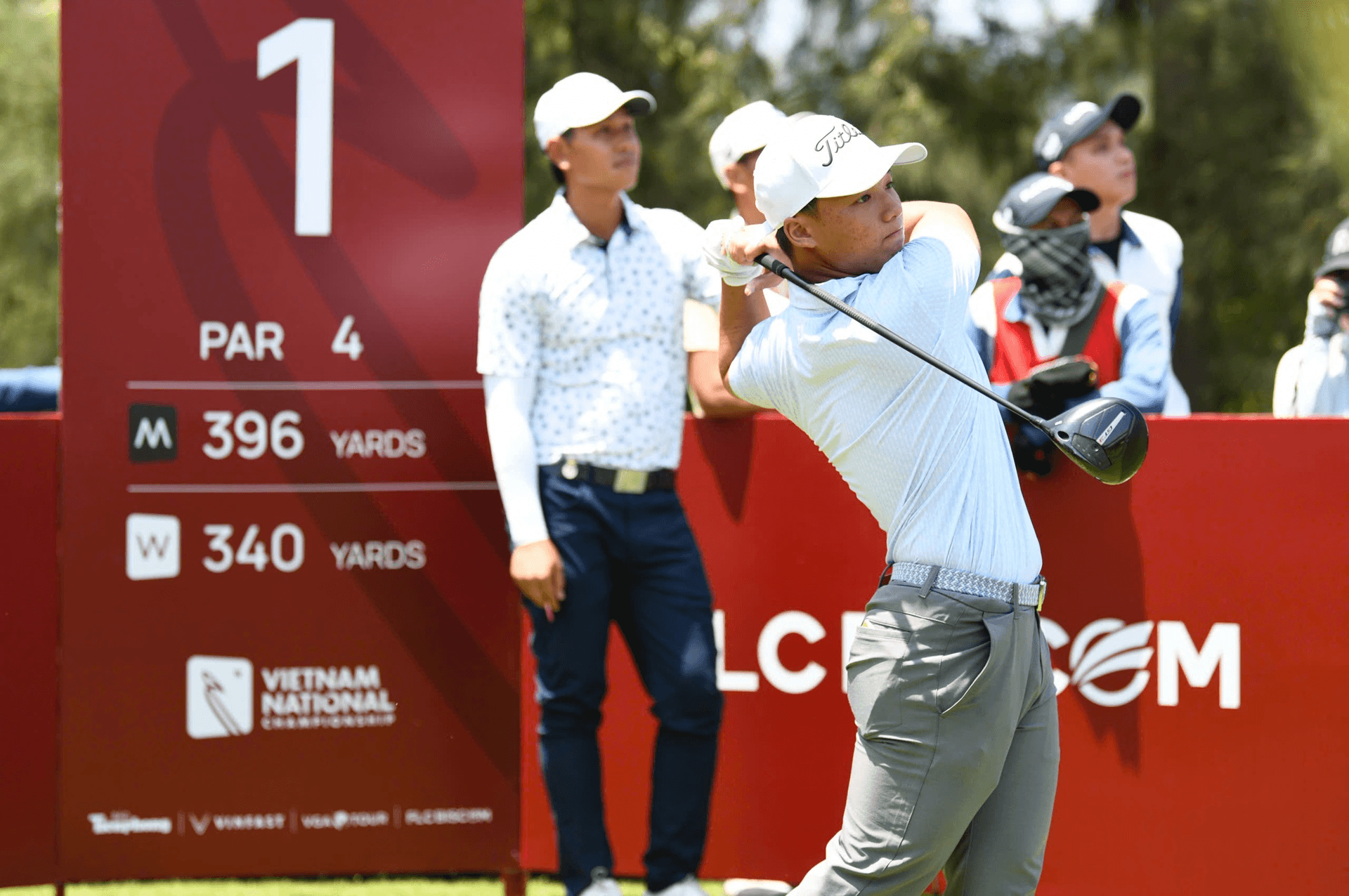 Giải vô địch golf quốc gia 2025: Gia Minh, Chúc An dẫn đầu sau vòng 1