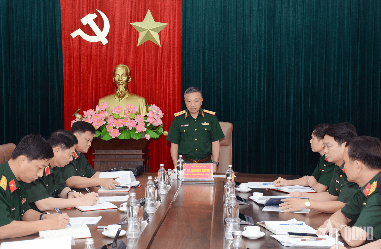 Xây dựng Chỉ thị của Ban Thường vụ Quân ủy Trung ương lãnh đạo các tổ chức quần chúng trong Quân đội tổ chức đại hội các cấp