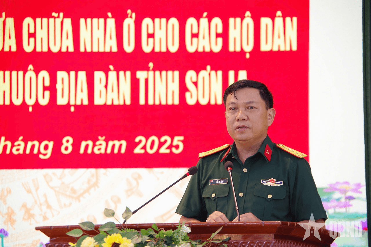 Sư đoàn 316 giao nhiệm vụ xây dựng, sửa chữa nhà ở cho nhân dân tỉnh Sơn La