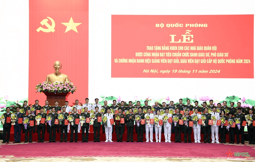Sửa quy định xét, công nhận danh hiệu Giảng viên dạy giỏi, Giáo viên dạy giỏi trong Bộ Quốc phòng