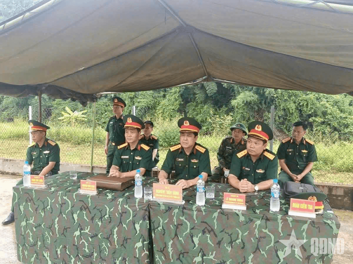 Cục Quân huấn - Nhà trường kiểm tra huấn luyện tại Tiểu đoàn Bộ binh 1, Trung đoàn 741