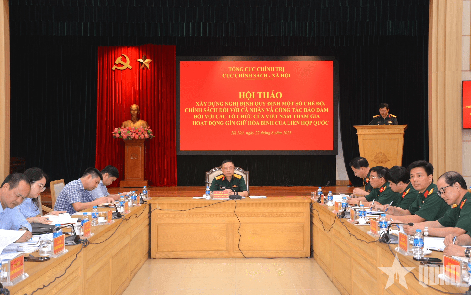 Đảm bảo chế độ, chính sách phù hợp cho lực lượng tham gia hoạt động Gìn giữ hòa bình Liên hợp quốc