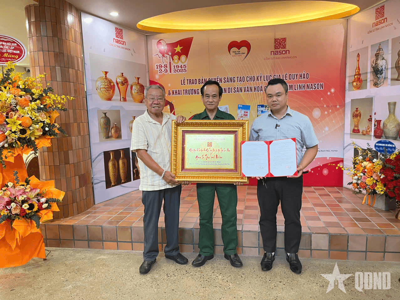 Khai trương Không gian Di sản văn hóa gốm sứ tâm linh