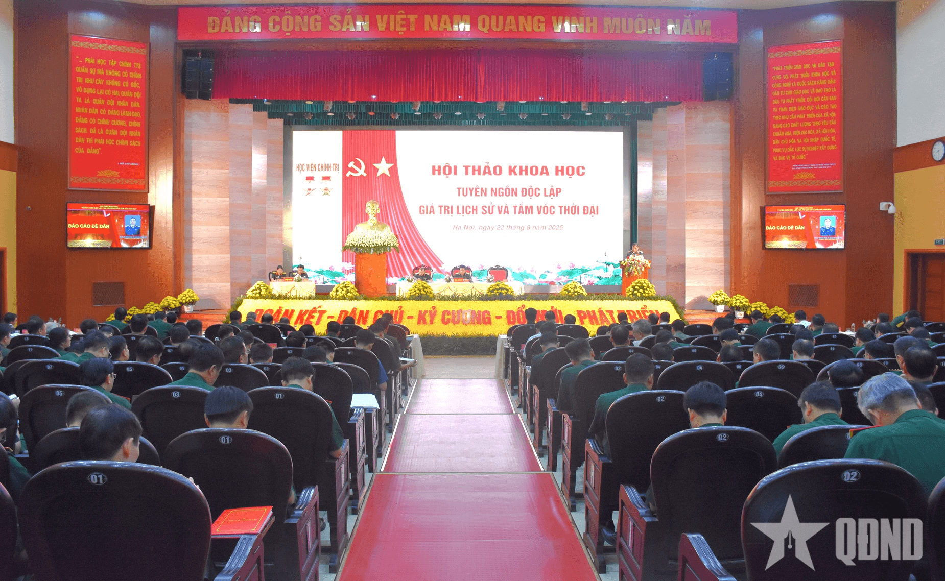 Hội thảo khoa học “Tuyên ngôn Độc lập - Giá trị lịch sử và tầm vóc thời đại”