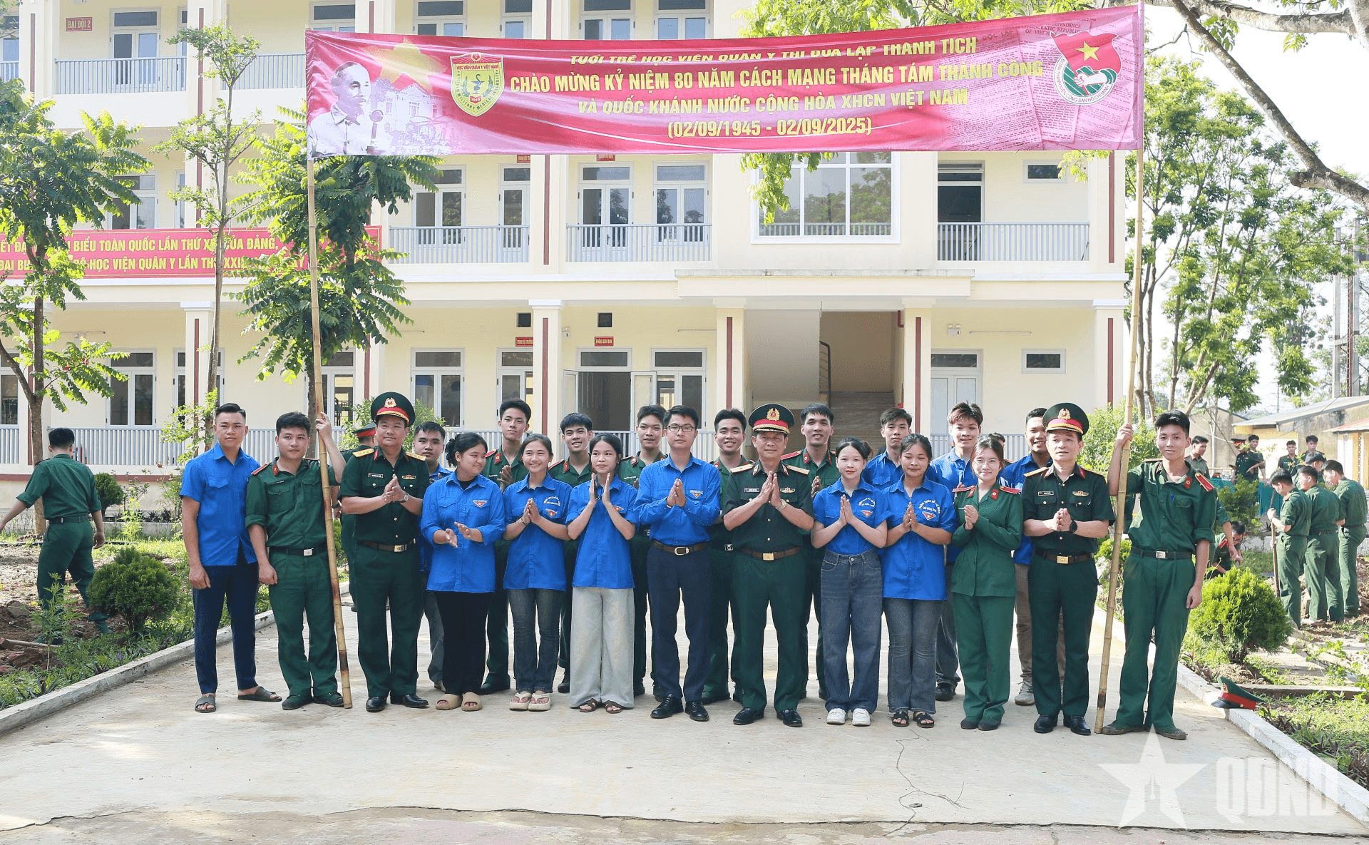 Học viện Quân y tổ chức "Hành quân xanh" tại Phú Thọ
