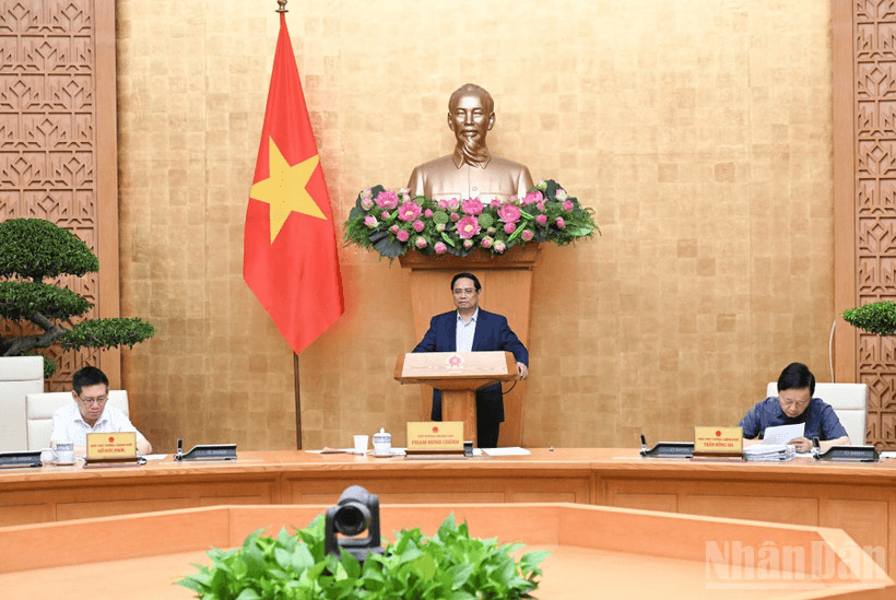 Thủ tướng Phạm Minh Chính chủ trì hội nghị về tình hình vận hành chính quyền địa phương hai cấp