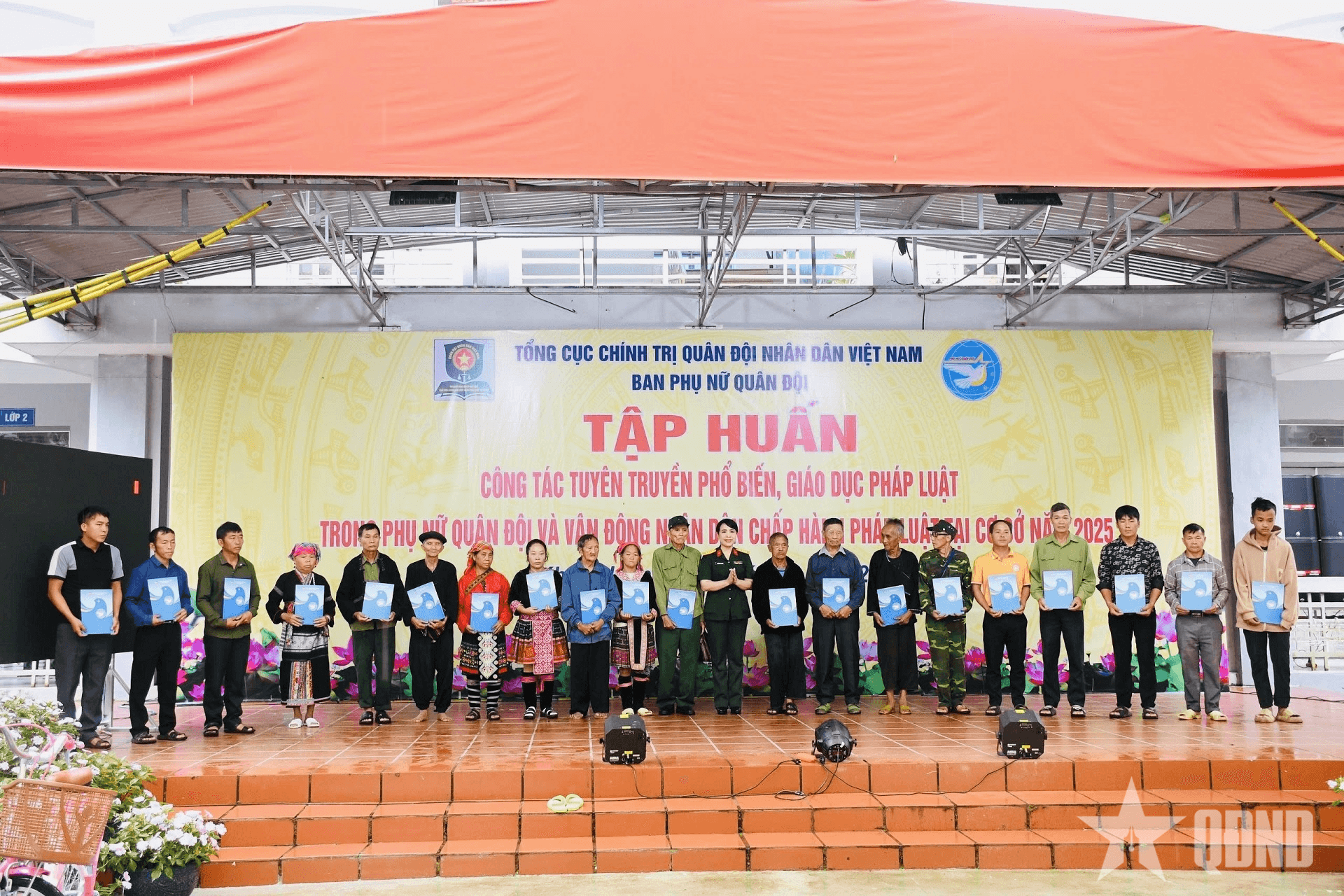 Ban Phụ nữ Quân đội: Tuyên truyền, phổ biến, giáo dục pháp luật tại Lai Châu