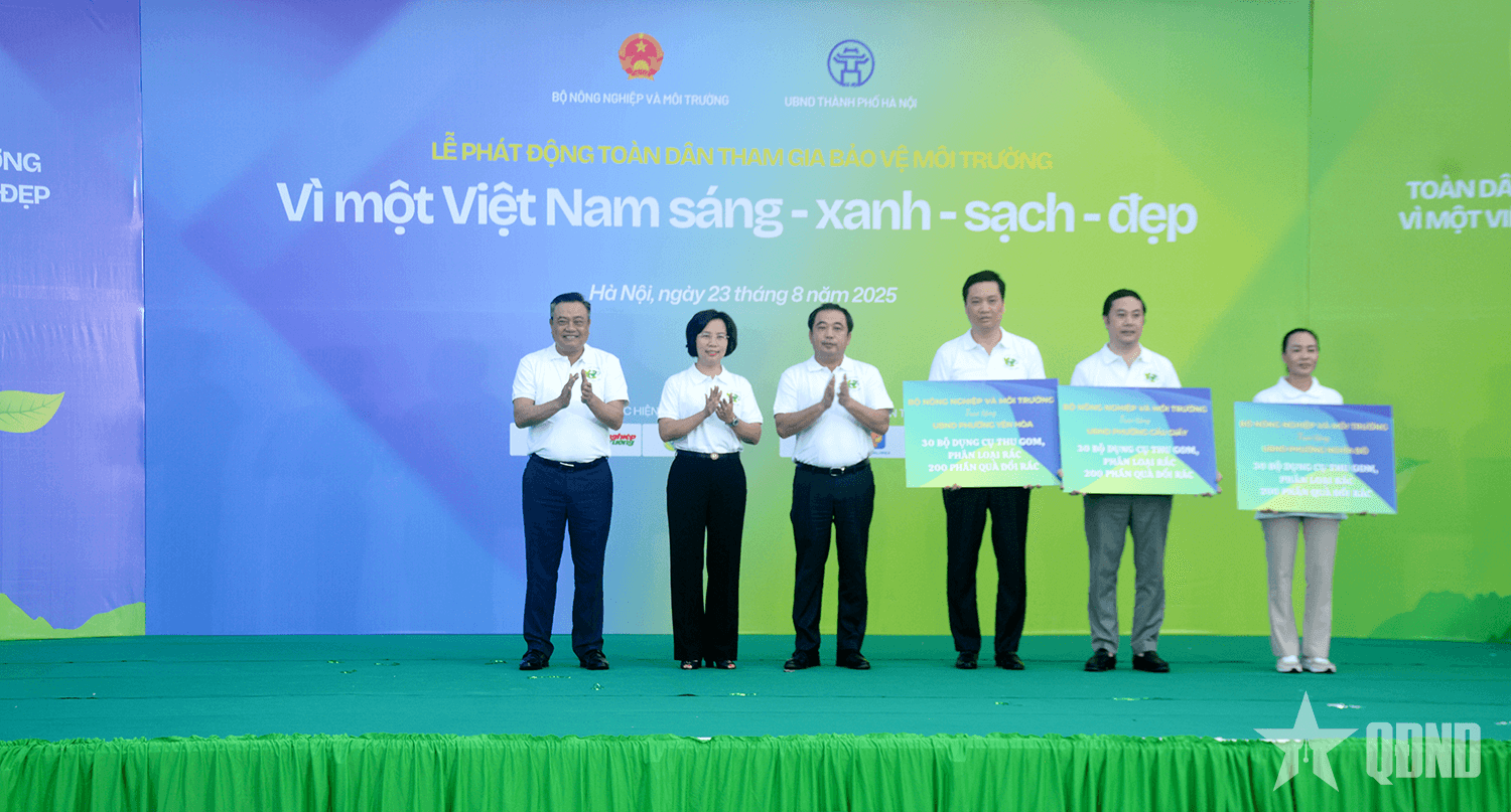 Lễ phát động Toàn dân tham gia bảo vệ môi trường