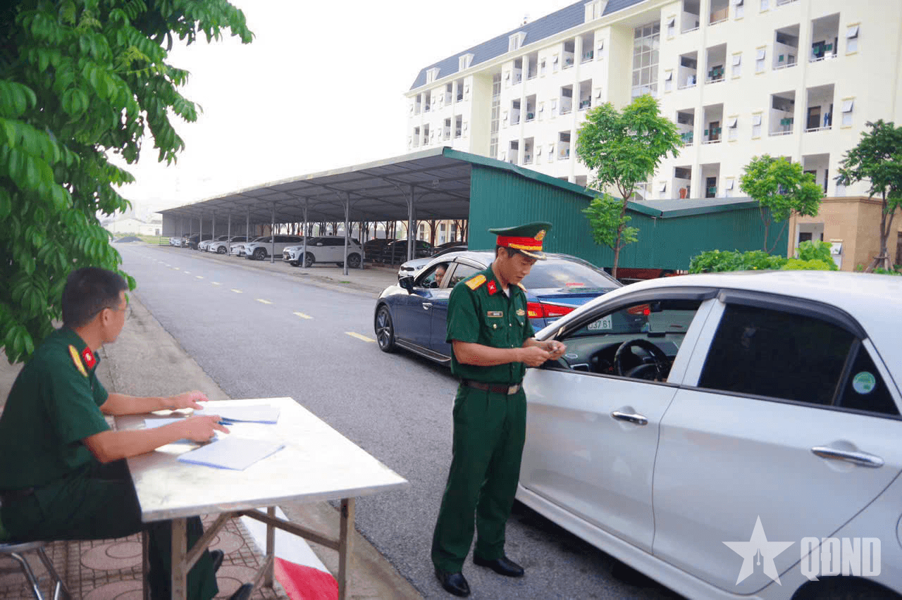 Ban chỉ huy phòng thủ khu vực 4 - Hạp Lĩnh: Xây dựng văn hóa giao thông thành thường xuyên, nền nếp