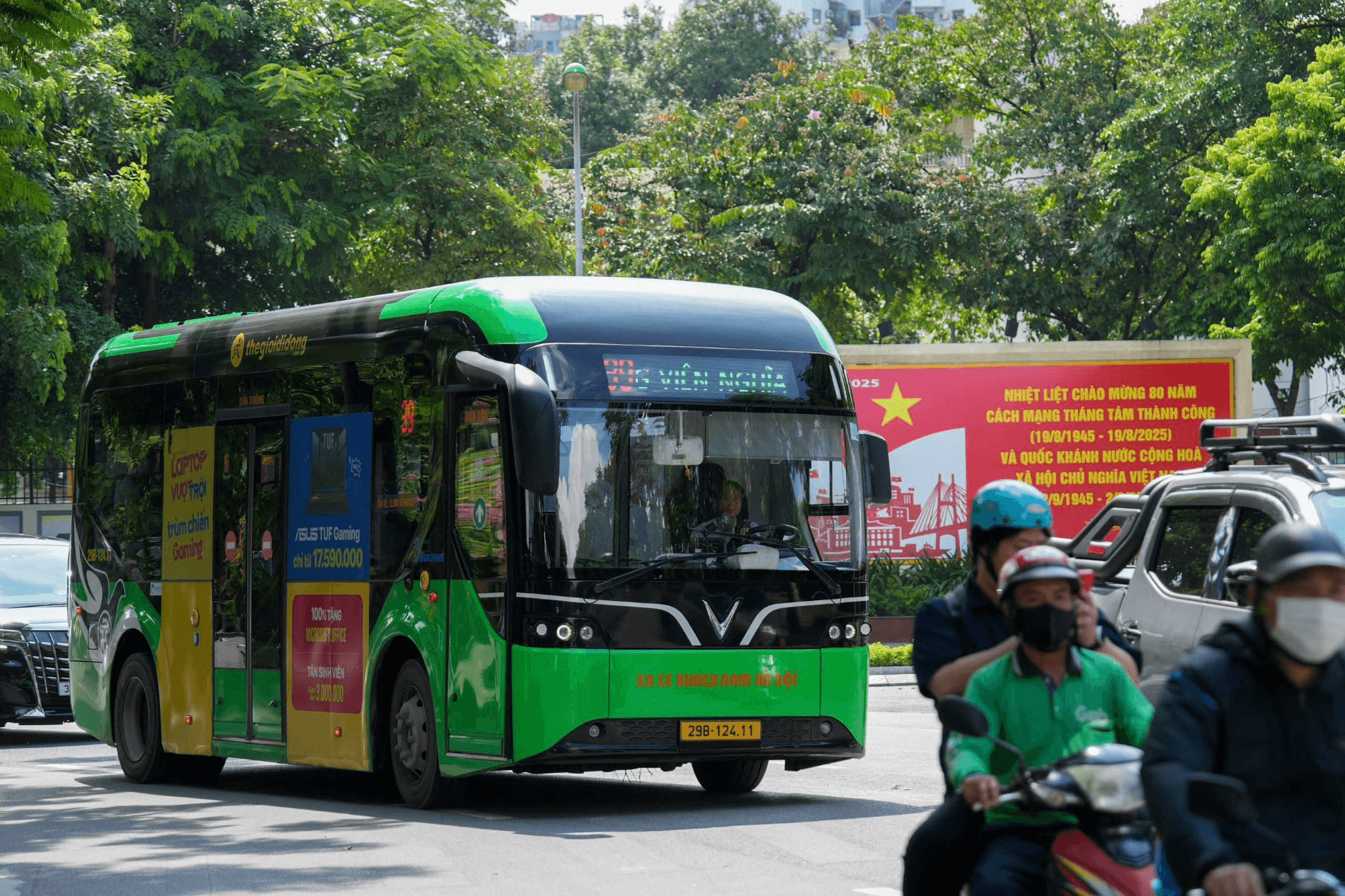 Sẵn sàng nhân lực, phương tiện xe buýt phục vụ dịp kỷ niệm 80 năm Quốc khánh 2-9