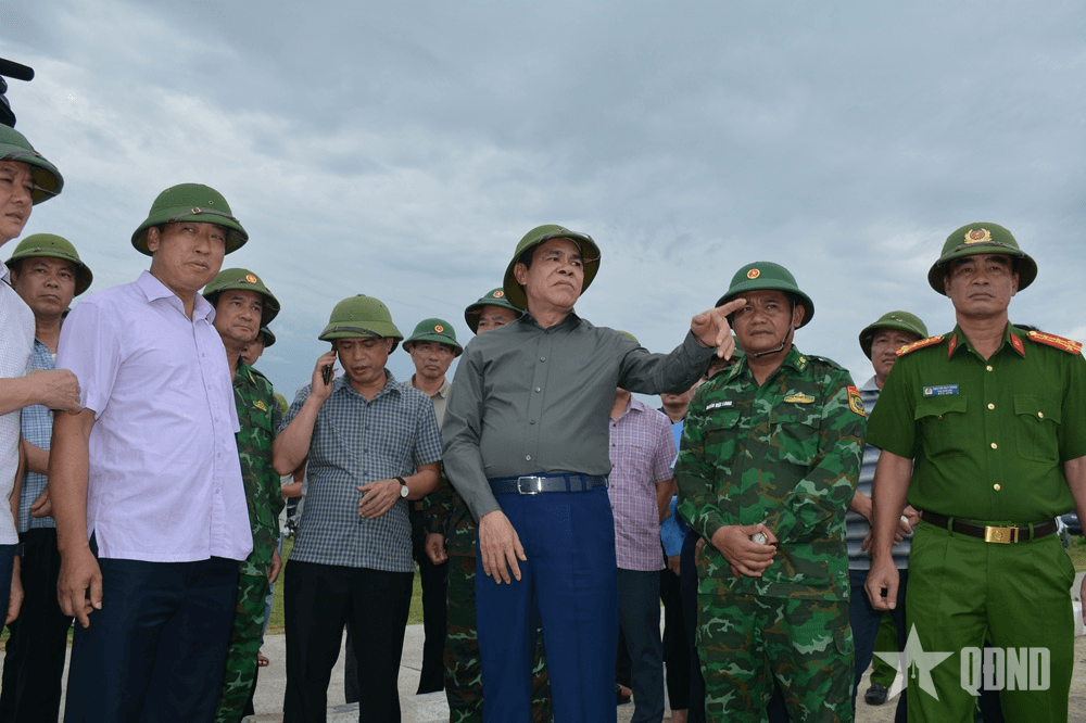 Các cơ quan, đơn vị trên địa bàn Quân khu 4 chủ động ứng phó bão số 5