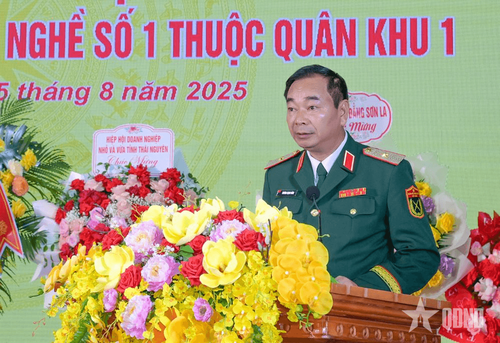 Quân khu 1 công bố quyết định tổ chức lại Trường Cao đẳng Nghề số 1