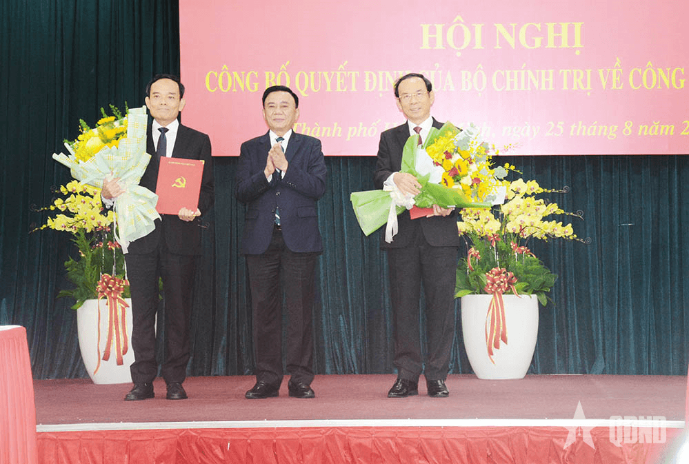 Đồng chí Trần Lưu Quang giữ chức Bí thư Thành ủy TP Hồ Chí Minh