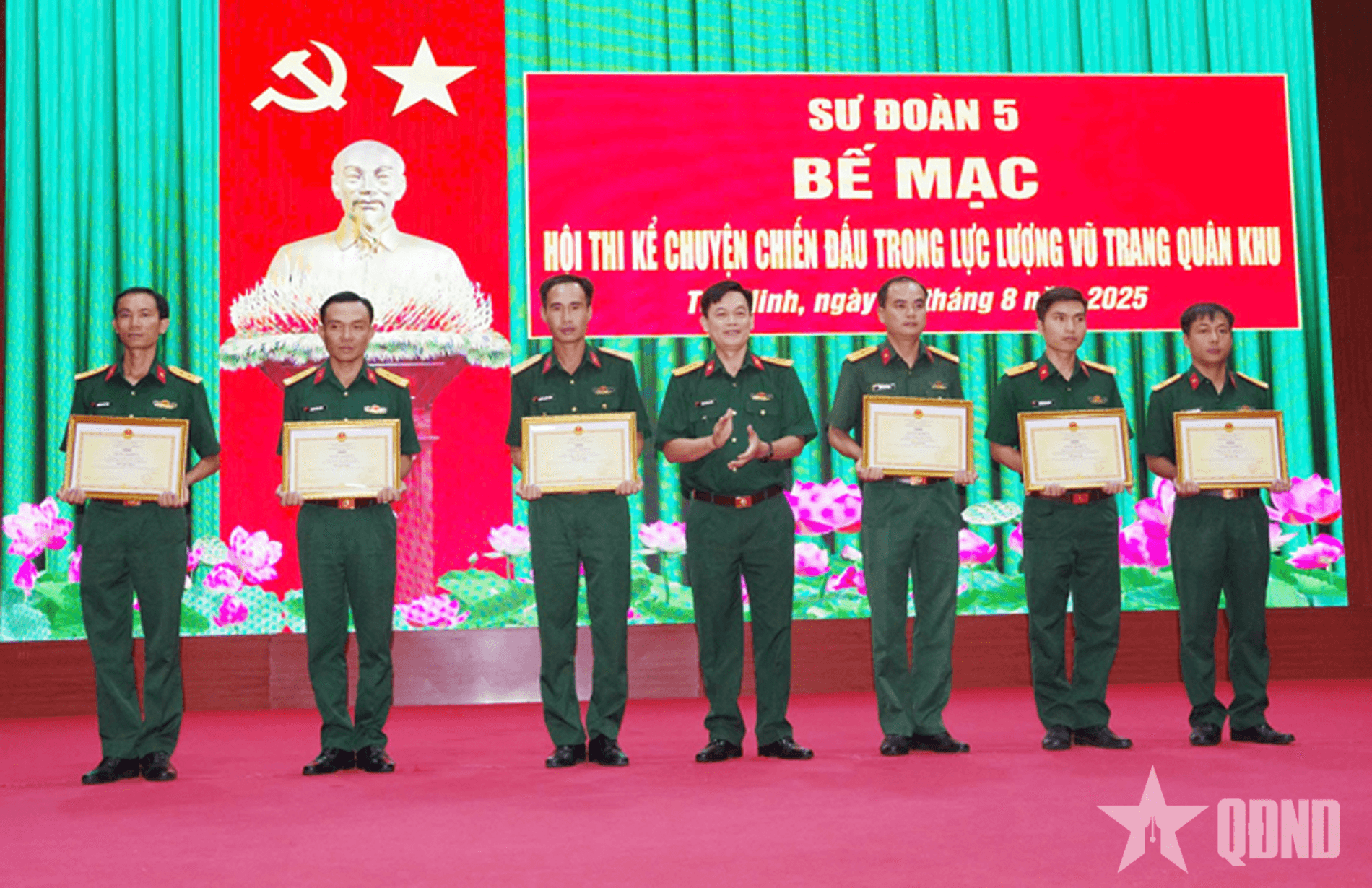 Sư đoàn 5 (Quân khu 7) tổ chức Hội thi “Kể chuyện chiến đấu”