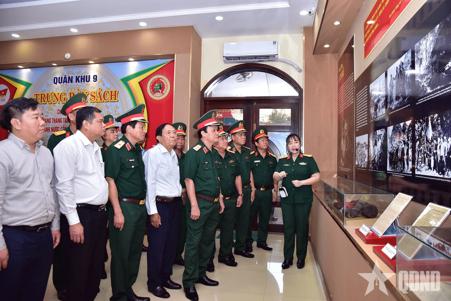 Quân khu 9: Khai mạc triển lãm chuyên đề “Cách mạng Tháng Tám - mốc son lịch sử ”
