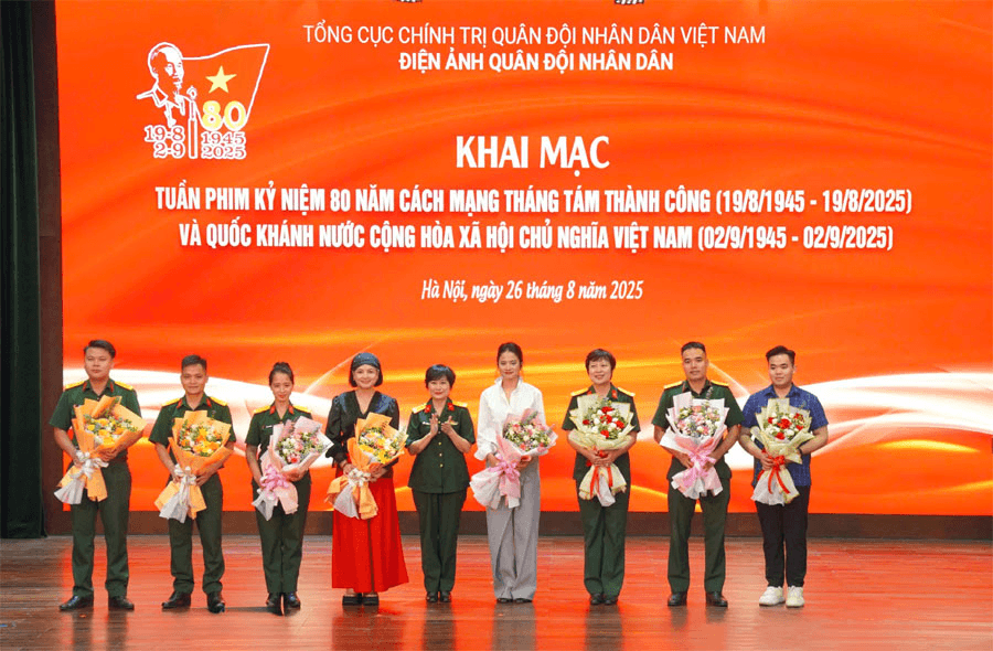 Điện ảnh Quân đội nhân dân tổ chức Tuần phim kỷ niệm Cách mạng Tháng Tám và Quốc khánh 2-9